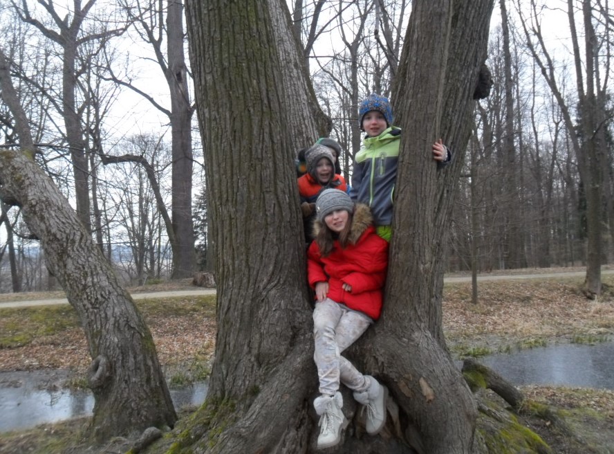 1. Zámecký park Únor 2018